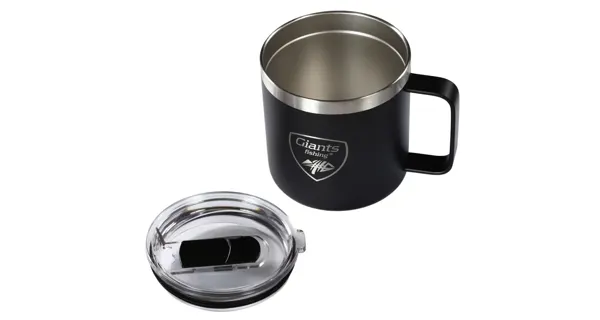 GIANTS FISHING - Nerezový thermo hrnček Black Stainless 400 ml