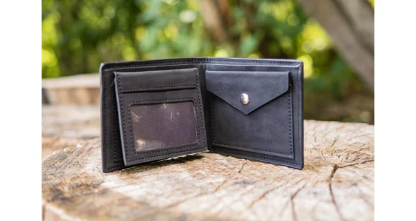 GIANTS FISHING - Peňaženka čierna tri kapry Black Wallet Three Carps