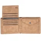 GIANTS FISHING - Peňaženka hnedá hlava kapra Brown Wallet Carp Head