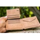 GIANTS FISHING - Peňaženka hnedá hlava kapra Brown Wallet Carp Head