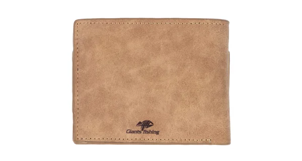 GIANTS FISHING - Peňaženka hnedá plávajúci kapor Brown Wallet Swimming Carp