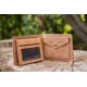 GIANTS FISHING - Peňaženka hnedá plávajúci kapor Brown Wallet Swimming Carp