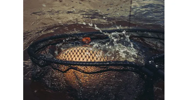 GIANTS FISHING - Podberák Deluxe Landing Net Rubber Medium 70x60 cm