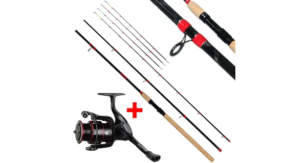 GIANTS FISHING - Prút Fluent MK2 Feeder 3,6 m 100 g + Navijak Gaube FD 4000