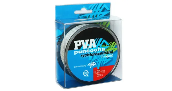 GIANTS FISHING - PVA náhradná pančucha Mesh Fast Melt Refill 25 mm 20 m