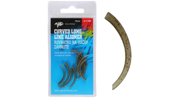 GIANTS FISHING - Rovnátko na háčik Curved Long Line Aligner 10 ks