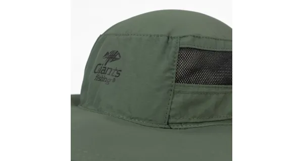 GIANTS FISHING - Rybársky klobúk Fishing Hat UV40+ Dark Green