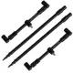 GIANTS FISHING - Sada hrazd Gaube Buzzer Bar Set 2 Rods Black