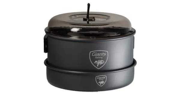 GIANTS FISHING - Sada riadu s kanvičkou 3 Piece Pan & Kettle Set