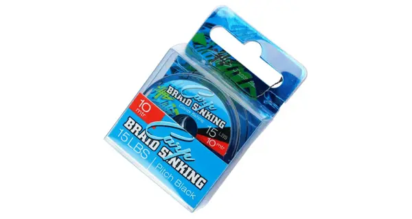 GIANTS FISHING - Splietaná šnúra Carp Braid Sinking 35 lb 10 m Pitch Black