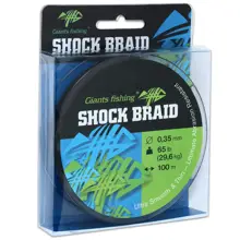 GIANTS FISHING - Splietaná šnúra Shock Braid 0,29 mm 22,7 kg 100 m