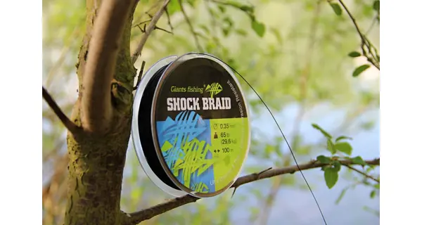 GIANTS FISHING - Splietaná šnúra Shock Braid 0,29 mm 22,7 kg 100 m
