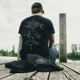 GIANTS FISHING - Tričko Tri kapry Čierne veľ. XL