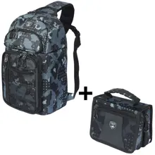 GIANTS FISHING - Vláčací batoh Spinning Sling Bag + Vláčacia taška Compact