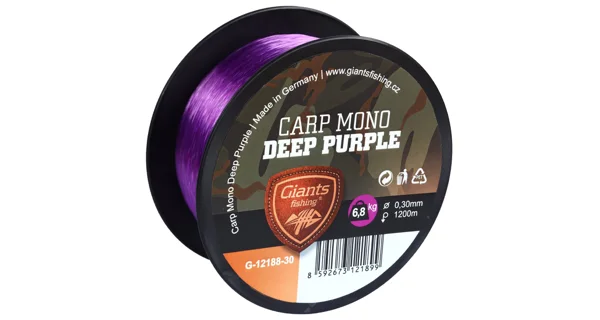 GIANTS FISHING - Vlasec Carp Mono Deep Purple 0,40 mm 8,7 kg 1000 m