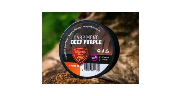 GIANTS FISHING - Vlasec Carp Mono Deep Purple 0,40 mm 8,7 kg 1000 m