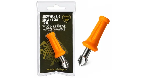 GIANTS FISHING - Vrtáčik na boilies Snowman Rig Drill Bore Tool