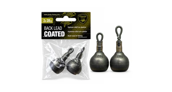 GIANTS FISHING - Vypínacia záťaž Back Lead Coated 28 g 2 ks