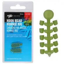 GIANTS FISHING - Zarážka na háčik Hook Bead for Ronnie Rig Green 20 ks