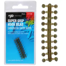 GIANTS FISHING - Zarážka na háčik Super Grip Hook Bead 20 ks