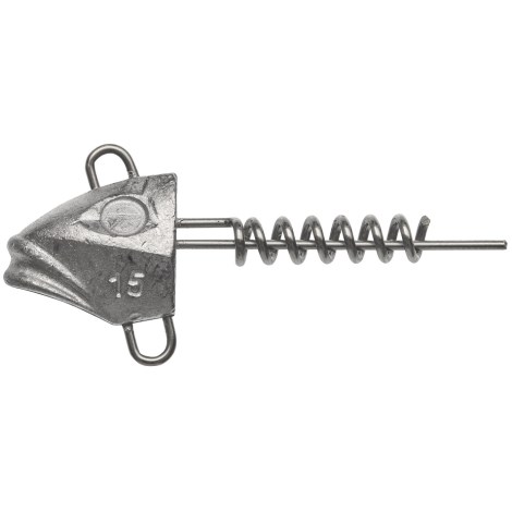 GUNKI - Jigová hlavička jig g&#39;fish screw natural 15 g