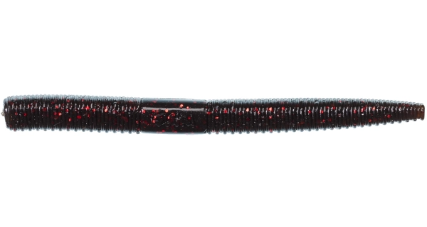 GUNKI - Skip worm 10 cm cola red flake - špeciálne 8 ks