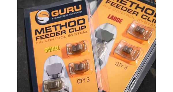 GURU - Klip na krmítko Method Feeder Clip small 3 ks