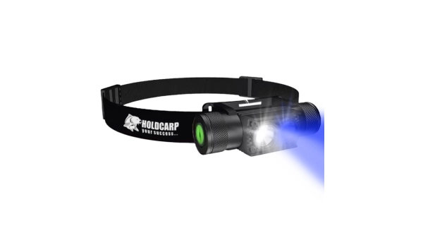 HOLDCARP - Čelovka SuperBright UV/WHITE 3350mAh Headlamp