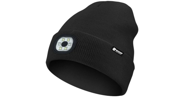 HOLDCARP - Čiapka LED Light Beanie Black