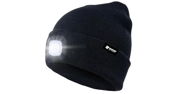 HOLDCARP - Čiapka LED Light Beanie Black