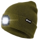 HOLDCARP - Čiapka so svetlom LED Light Beanie Green