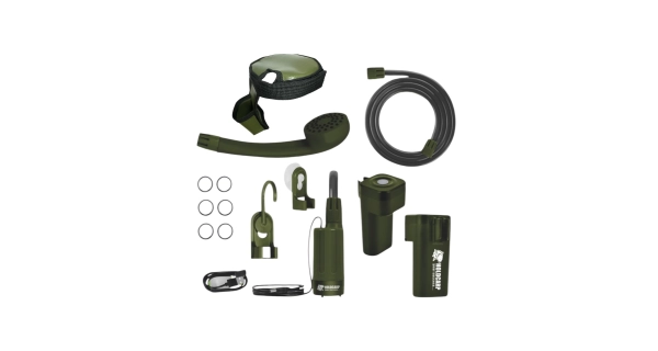 HOLDCARP - Kanister so sprchou Rechargeable Camping Shower 11 l