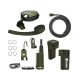 HOLDCARP - Kanister so sprchou Rechargeable Camping Shower 18 l + Solar 10W