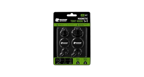 HOLDCARP - Magnetické háčiky Magnetic Tent Hook 1+1