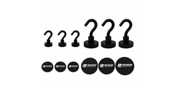 HOLDCARP - Magnetické háčiky Magnetic Tent Hook 3+3