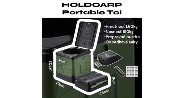 HOLDCARP - Prenosná toaleta Portable Toi