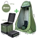HOLDCARP - Set Portable Toi + Toilet & Shower Tent