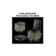 HOLDCARP - Set Skladacia prenosná toaleta Portable Toi BIG + Toilet & Shower Tent + Toi Gabrage Kit BIG