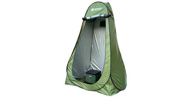 HOLDCARP - Set Skladacia prenosná toaleta Portable Toi + Toilet & Shower Tent + Toilet Garbage Kit