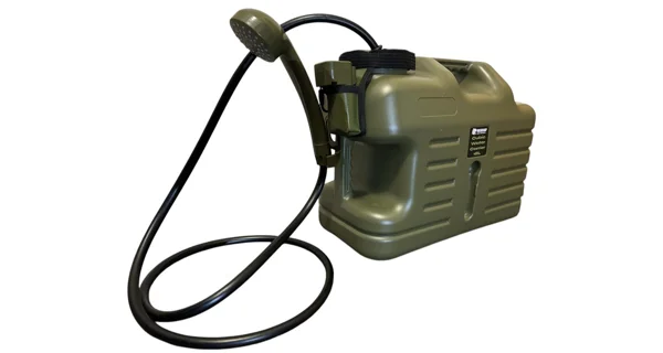 HOLDCARP - Set Sprcha kanister a solárny panel Rechargeable Camping Shower 11 l + Solar 10W