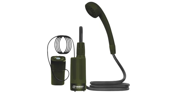 HOLDCARP - Set Sprcha kanister a solárny panel Rechargeable Camping Shower 11 l + Solar 10W