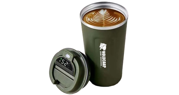 HOLDCARP - Termo hrnček Thermo Inox LED Mug
