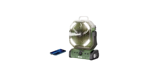 HOLDCARP - Ventilátor Rechargeable DoubleMotor WaterSpray Fan