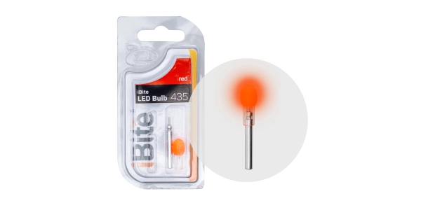 IBITE - LED Bulb 435 + Batéria Červený