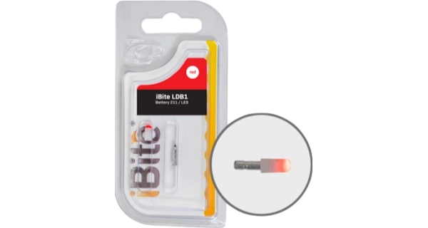 IBITE - Set batérie 211 a LED Červená