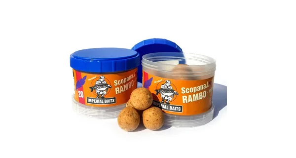 IMPERIAL BAITS - Boilies Carptrack Rambo Scopana.Love 24 mm 80 g