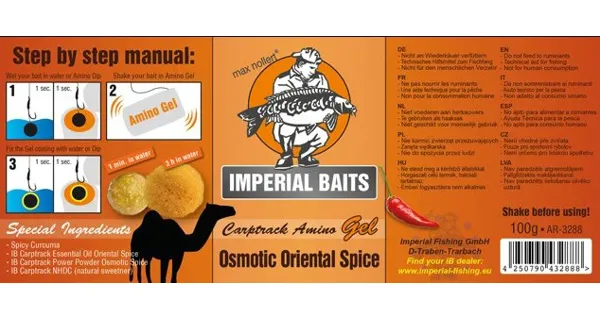 IMPERIAL BAITS - Gél Carptrack Amino Osmotic Oriental Spice 100 g