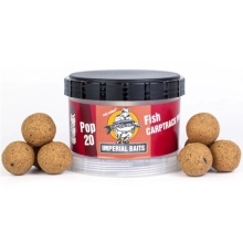 IMPERIAL BAITS - Plávajúce boilies Carptrack Pop-up Fish 16 mm 65 g