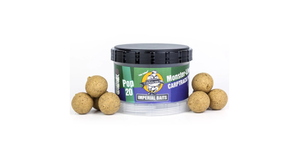 IMPERIAL BAITS - Plávajúce boilies Carptrack Pop-up Monster Liver 24 mm 65 g