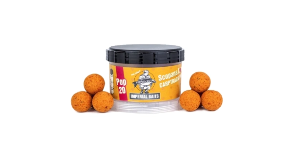 IMPERIAL BAITS - Plávajúce boilies Carptrack Pop-up Scopana.Love 24 mm 65 g